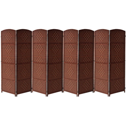 8 Panel Room Divider (Double Hinged)