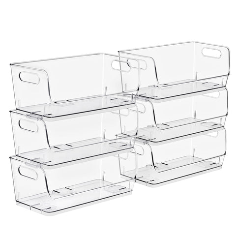 Open Front Storage Bins