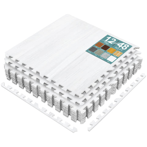 Floor Mat Interlocking Set (12 Pc) - Sorbus Home