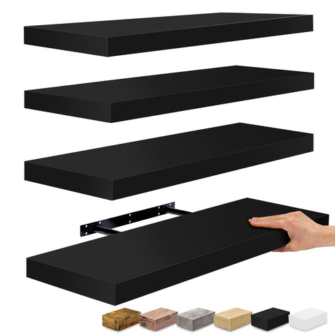 24" Floating Shelves (4 Pk)