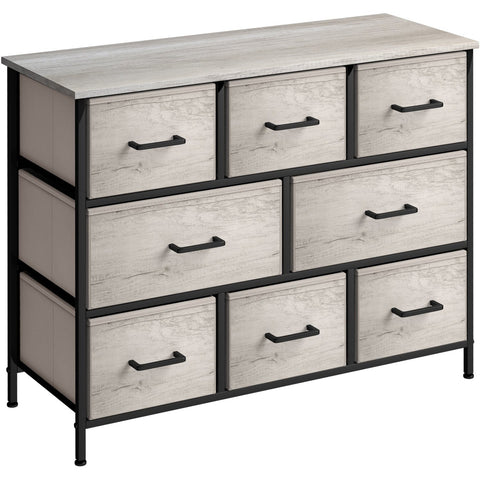 8-Drawer Chest Dresser w/knob Handles
