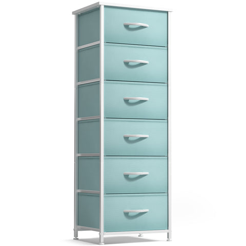 6 Drawer Tall Dresser