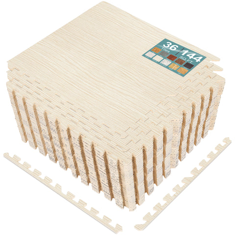 Floor Play Mat Interlocking Set (24 and 36 Pc Set)