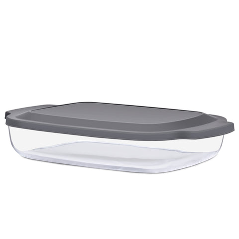 1-Pack Glass Baking Dish Set with Lid