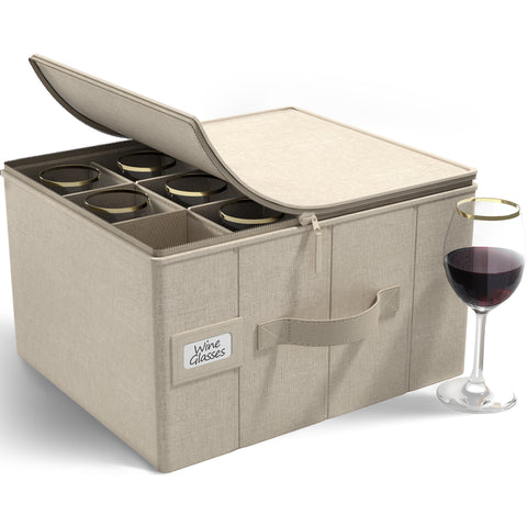 Stemware Hard Shell Storage Case