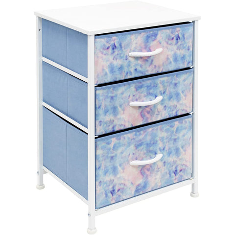 3 Drawer Display Nightstand