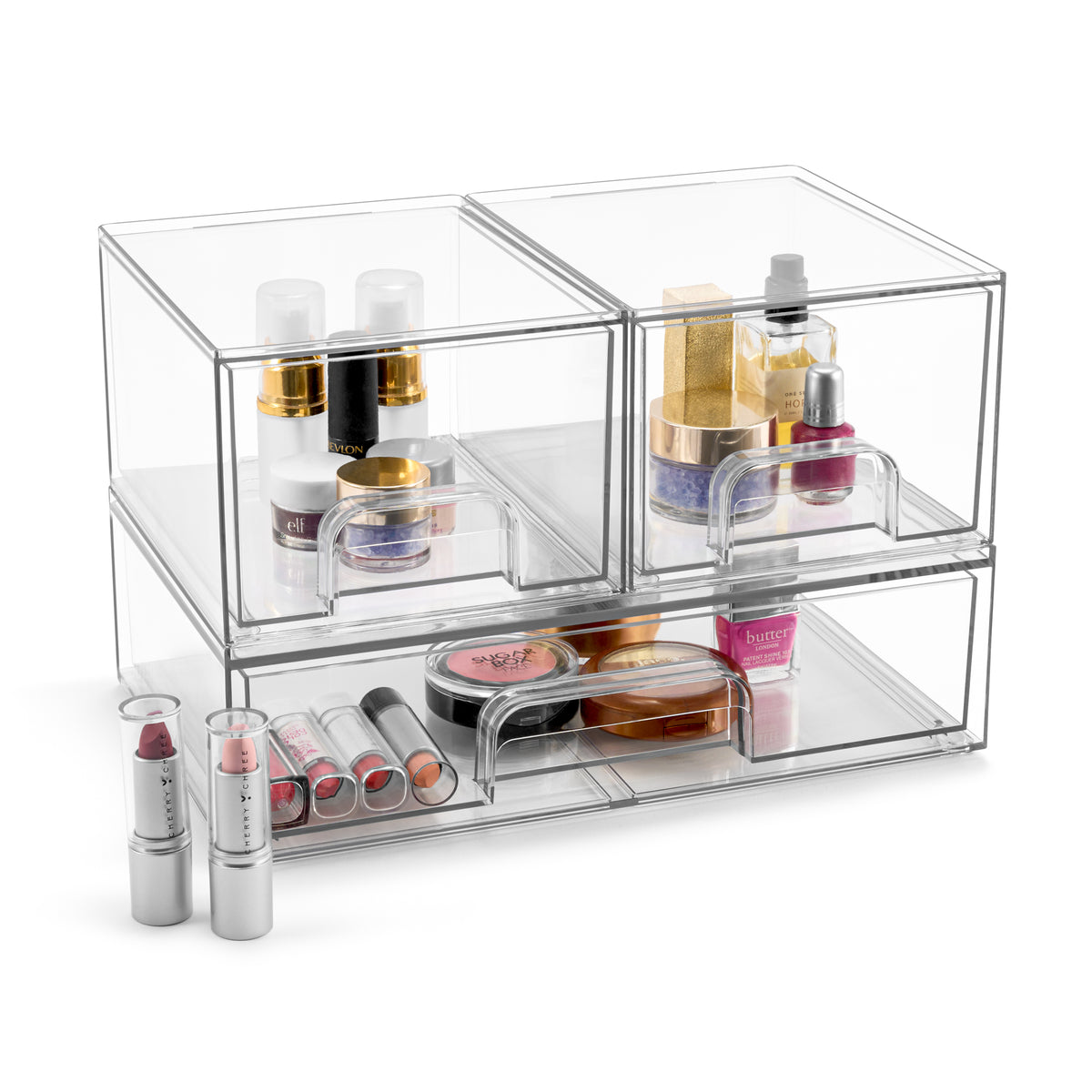 Acrylic Organizer Storage Drawers (3 Drawer)