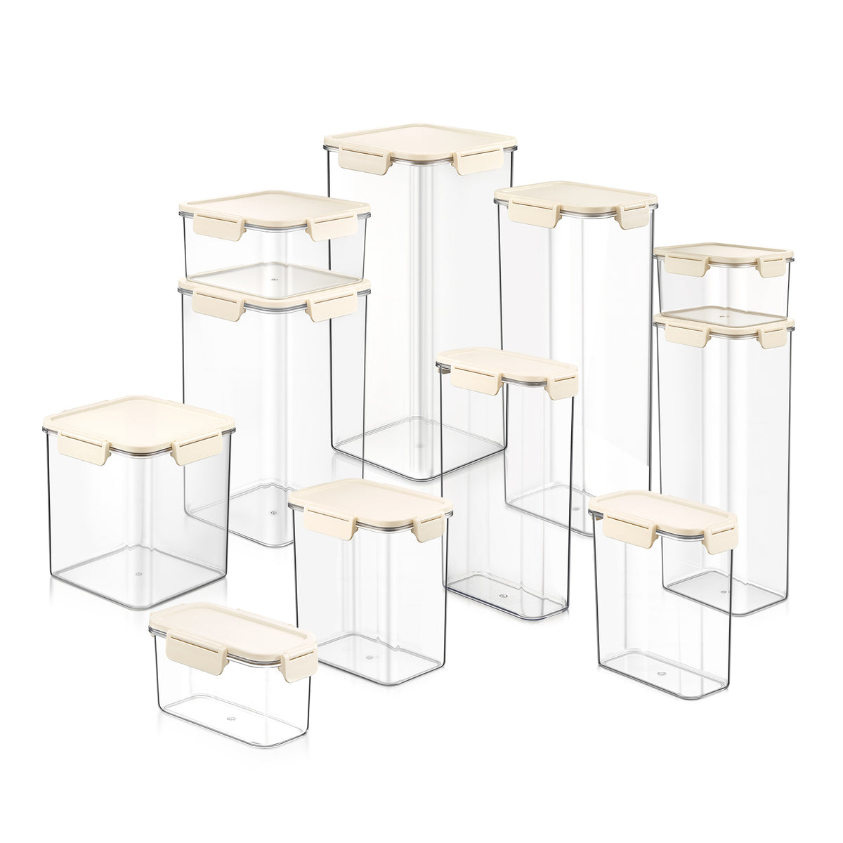 Set of 11 Airtight Food Container Set