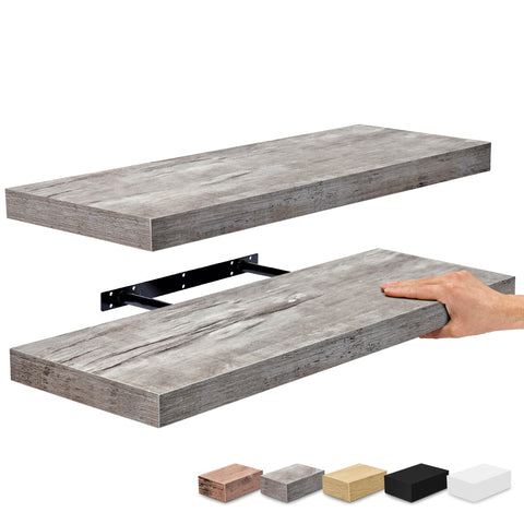 Rectangle Floating Shelves (2 Pack)