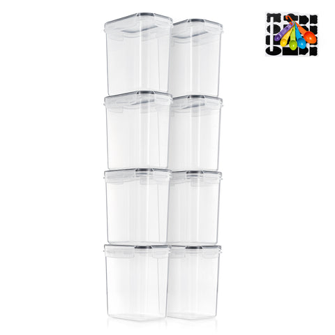 Airtight Food Storage Containers (8 Pack)