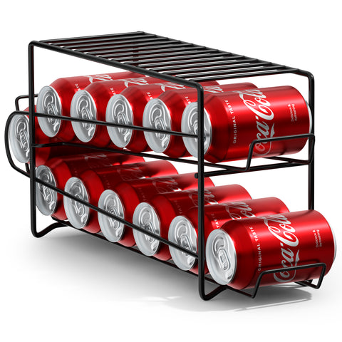 Soda Can Beverage Dispenser Rack