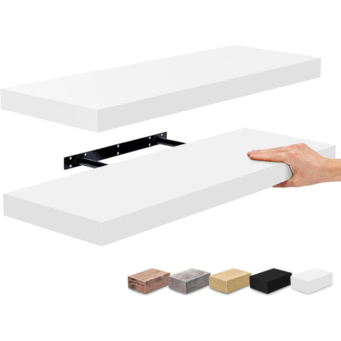 Rectangle Floating Shelves (2 Pack)