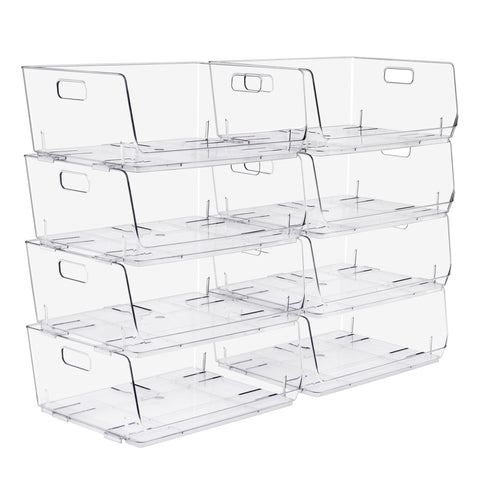 Open Front Bins Set