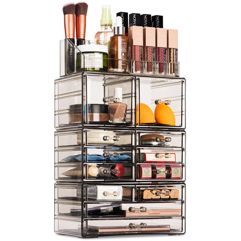 Makeup Organizer Case (12 drawer 4Pc)