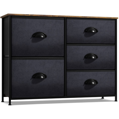 5 Drawer Dresser Nightstand