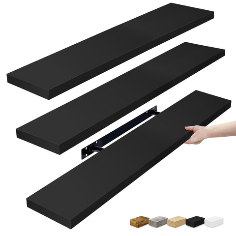 Large Floating Shelves (Set of 3)