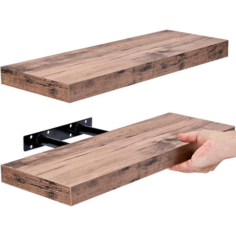 Rustic Floating Shelf (Set of 2)