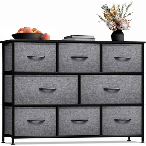 8 Drawer Dresser (Wood Top)