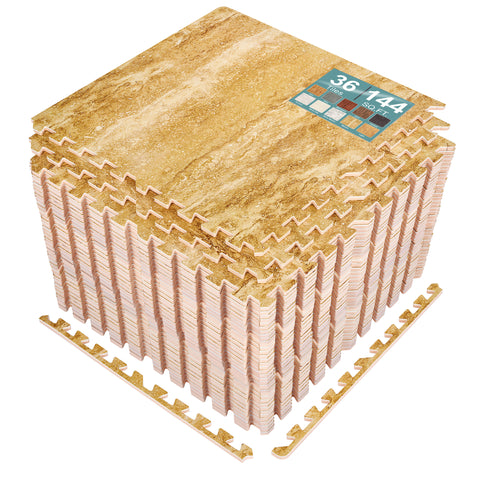 Floor Play Mat Interlocking Set (24 and 36 Pc Set)