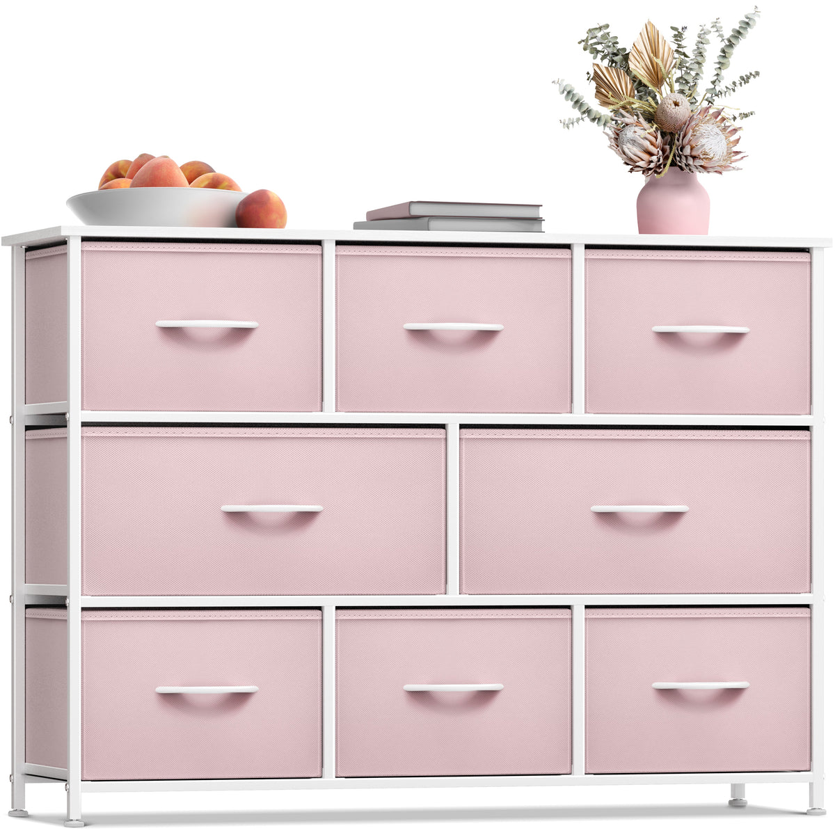 8 Drawer Wide Dresser