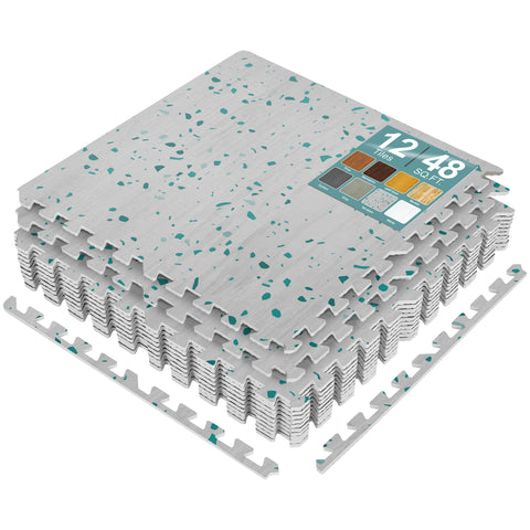 Floor Mat Interlocking Set (12 Pc) - Sorbus Home