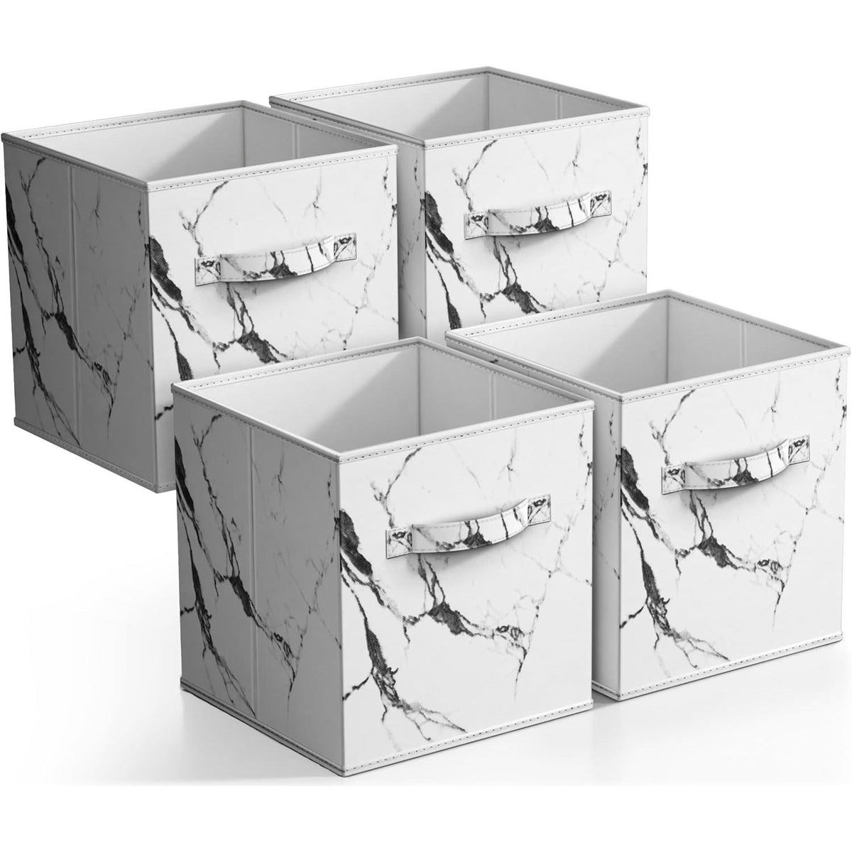 Cube Fabric Storage 11" Bin (4 Pack)