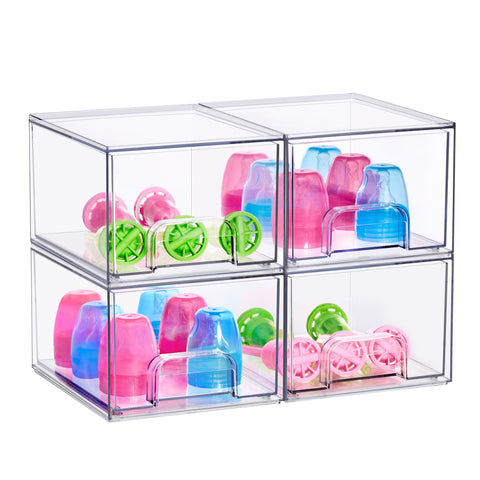 Baby Bottles Storage Drawers