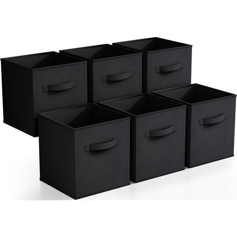 11" Cube Storage Bins (6 Pack)