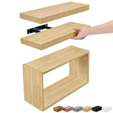 Floating Shelves for Wall (Set of 3)