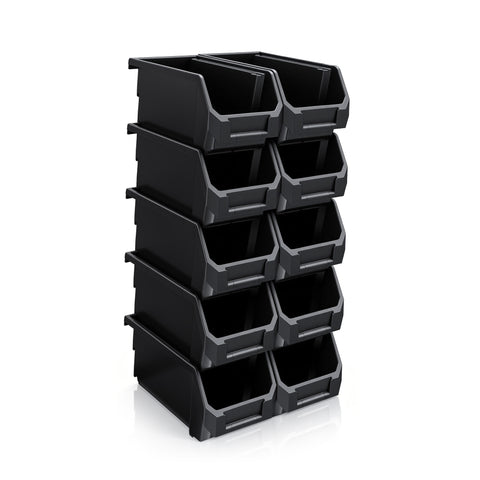 Medium Open Front Stackable Clothing Storage Bin