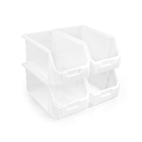 Large Open Front Stackable Clothing Storage Bin