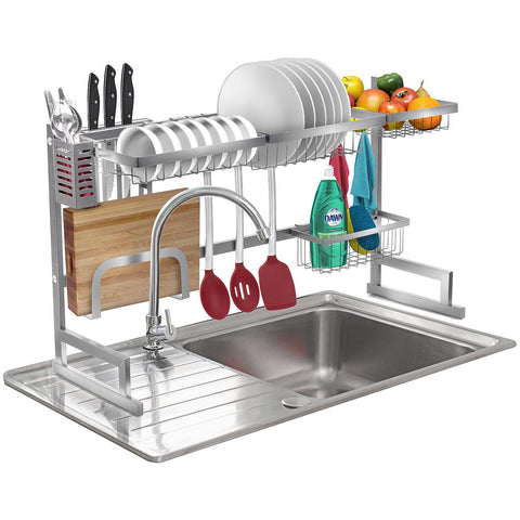 Over-The-Sink Dish Drying Rack