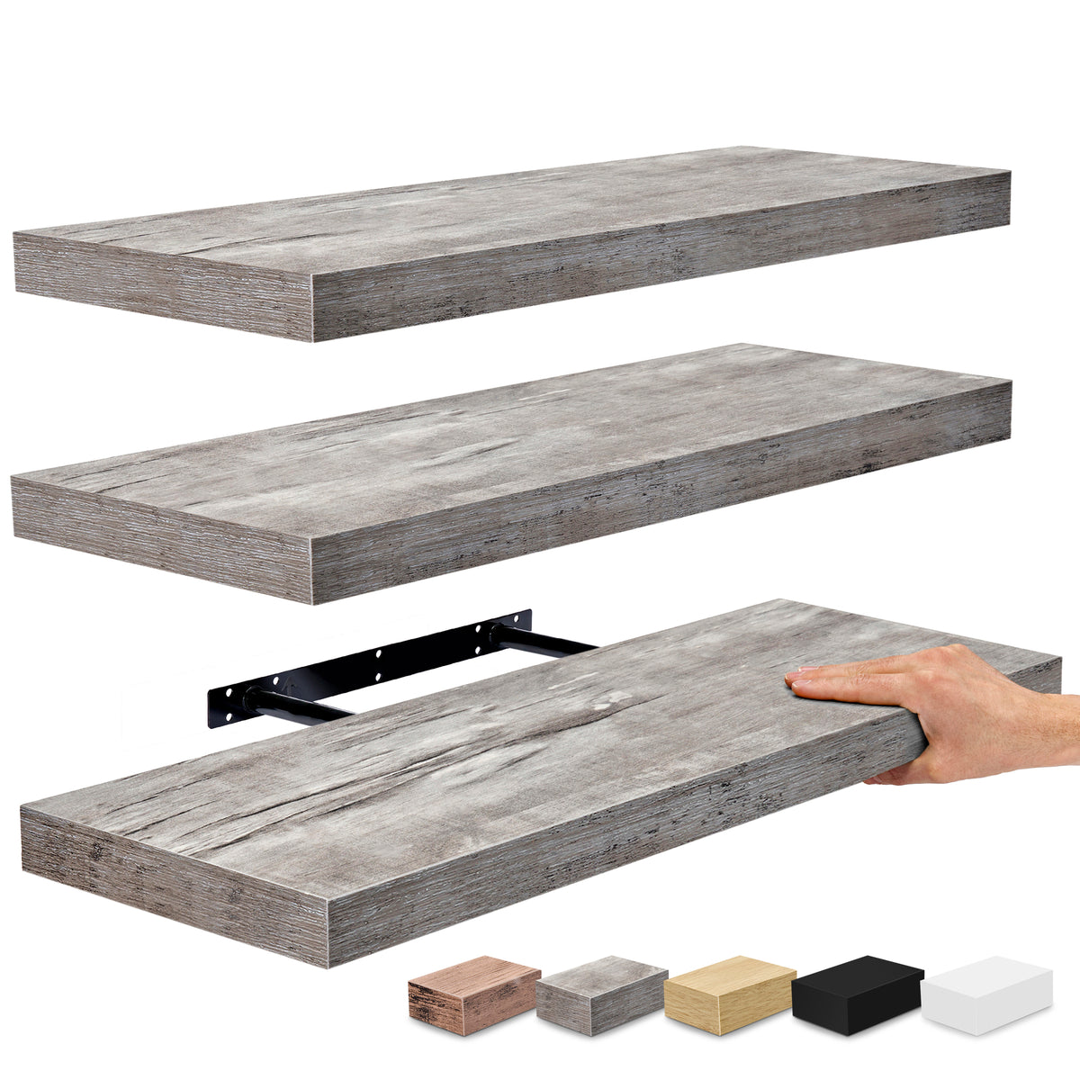 Floating Shelves (Set of 3)