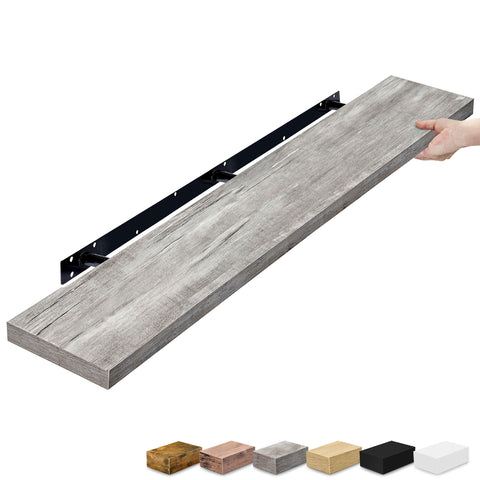55-Inch Extra Long Floating Shelf (1-Piece)
