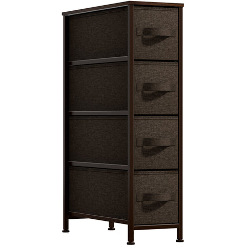 4 Drawer Narrow Storage Tower