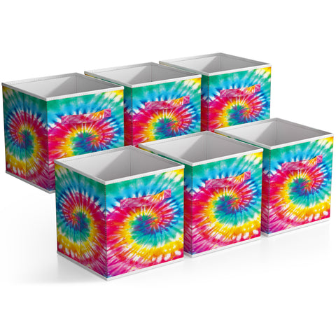11" Cube Storage Bins (6 Pack)