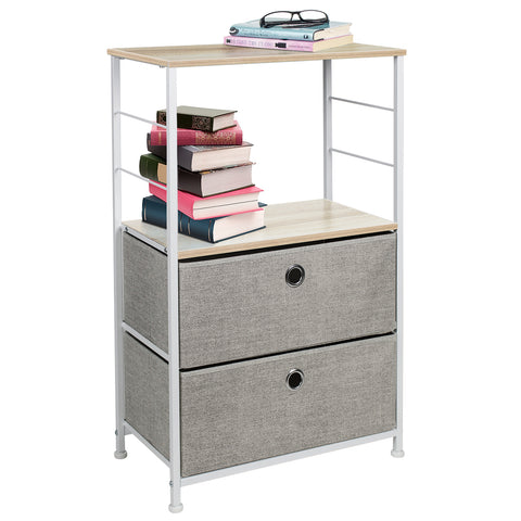Drawer Tall Nightstand Table