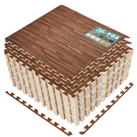 Floor Play Mat Interlocking Set (24 and 36 Pc Set)