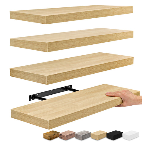 24" Floating Shelves (4 Pk)