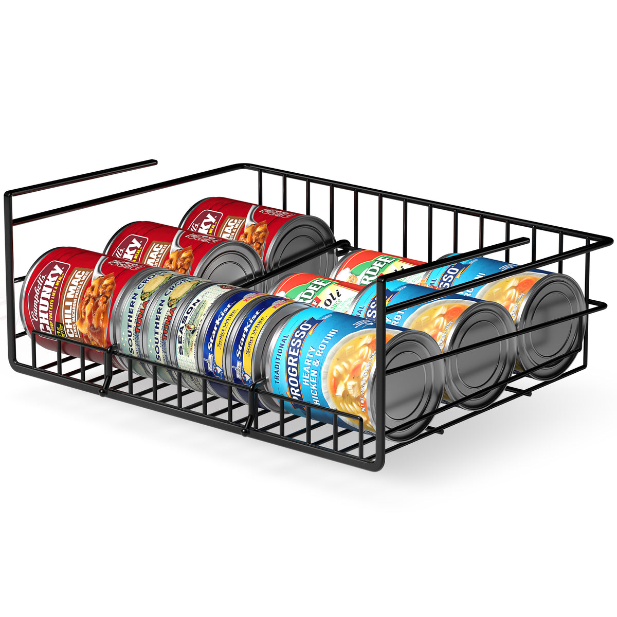 Under Cabinet Multipurpose Storage Metal Shelf - Sorbus Home