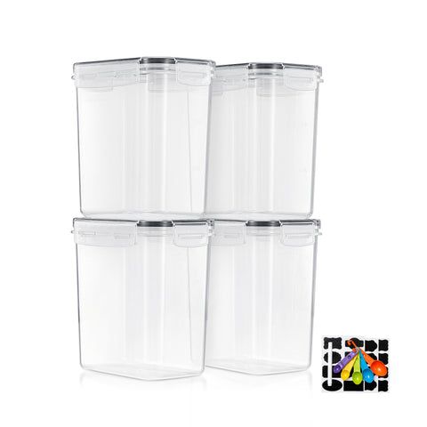 Medium Airtight Food Storage Containers (4 Pack)