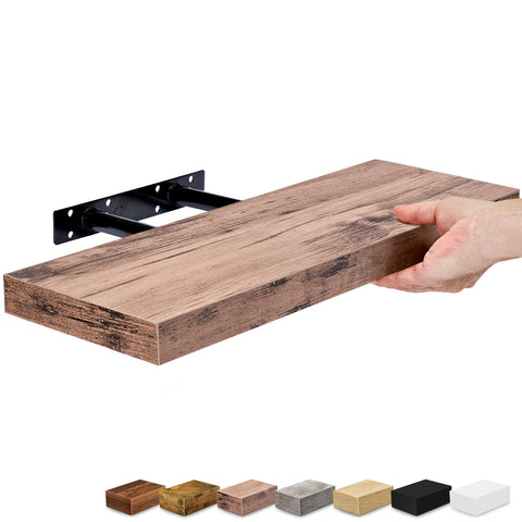Wall Mounted Floating Shelf (1-Piece)