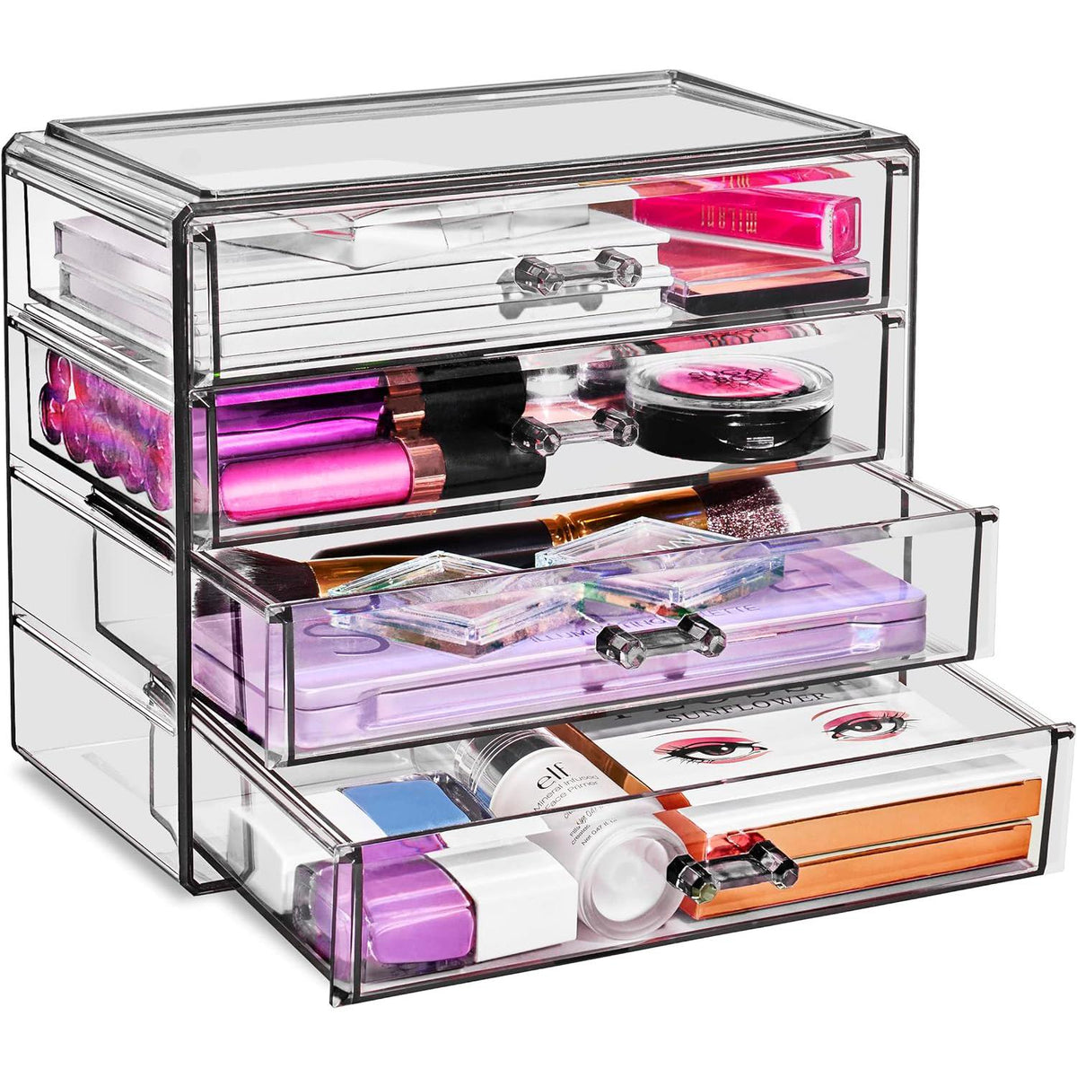 Makeup Organizer Case (4 Drawers)