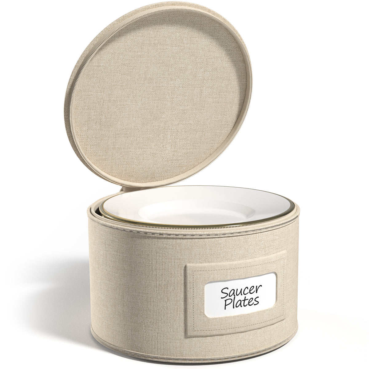 China Storage Saucer Plate Container Dinnerware Organizer (1 Piece) - Sorbus Home