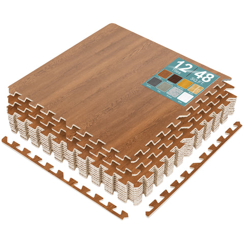 Floor Mat Interlocking Set (12 Pc)