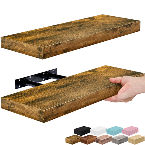 Rustic Floating Shelf (Set of 2)