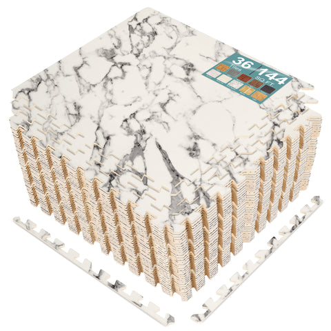 Floor Play Mat Interlocking Set (24 and 36 Pc Set)