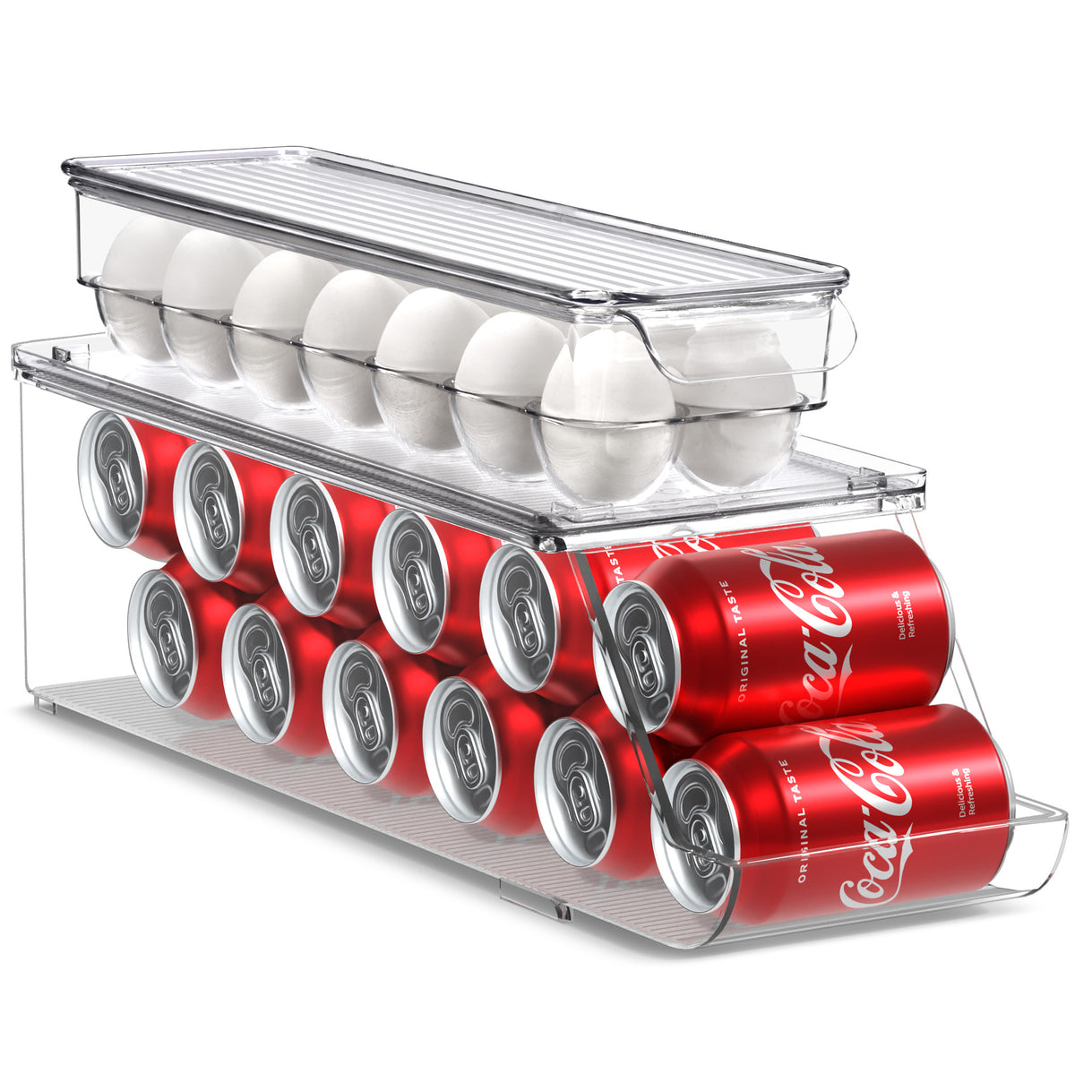 Can Organizer and Egg Holder Set