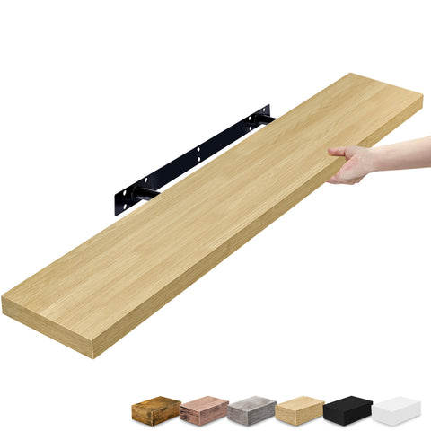 Long Floating Shelf (1-Piece)