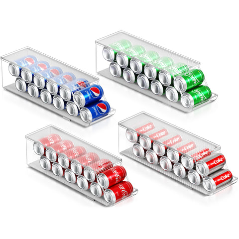 12 Can Soda Can Organizer Drink Dispenser Set